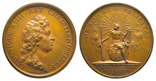 France, Médaille Bronze Louis ... 