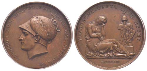 France, Médaille, 1805, prise de ... 