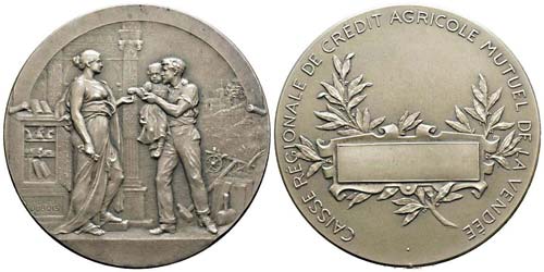 France, Médaille, ND, 59.63 gr, ... 