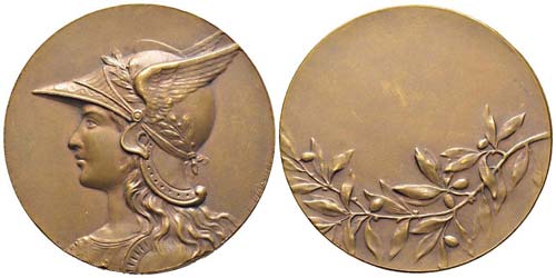 France, Médaille en Bronze, AE ... 
