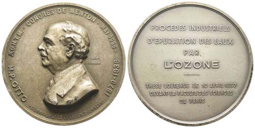 France, Médaille en argent 1968, ... 