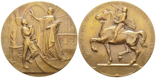 Belgique, Médaille en bronze, ... 