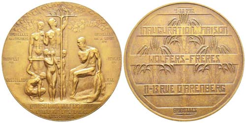 Belgique, Médaille en bronze, ... 