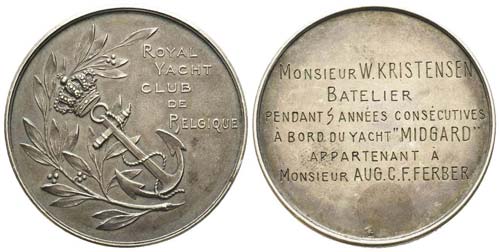 Belgique, Médaille en argent, ... 
