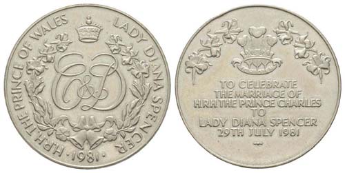 Grande Bretagne, 1981, Médaille ... 