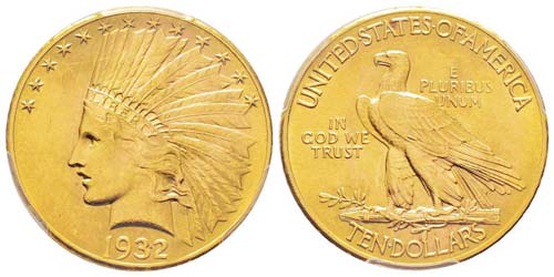 USA 10 Dollars, 1932, ... 