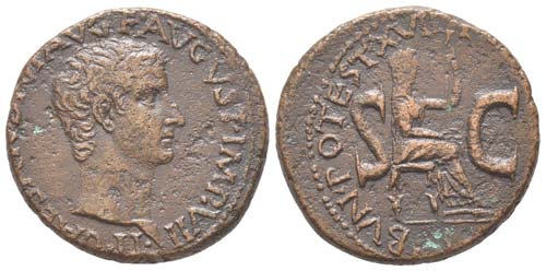 Tiberius 14 - 37
As, Rome, 36-37, ... 