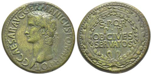 Caligula 37 - 41
Sestertius, Rome, ... 