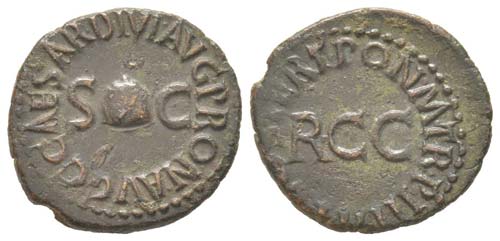 Caligula 37 - 41
Quadrans, Rome, ... 