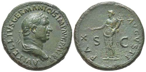 Vitellius 69 
Sestertius, Rome, ... 