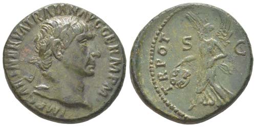 Traianus 98 - 117
As, Rome, ... 