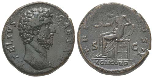 Hadrianus 117 - 138 pour Aelius ... 