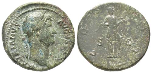 Hadrianus 117-  138 
As, Rome, ... 