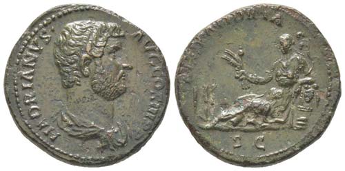 Hadrianus 117 - 138
As, Rome, ... 