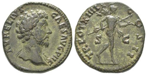 Marcus Aurelius 161 - 180
As, ... 