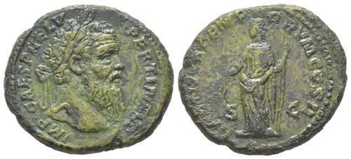Pertinax 193 
As, Rome, 193, AE ... 