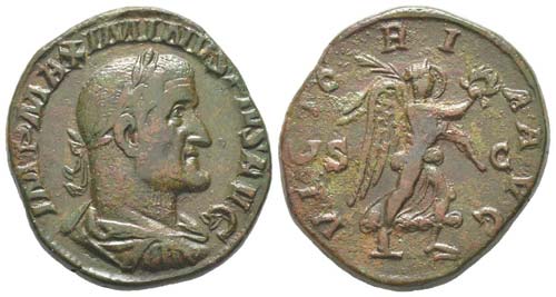 Maximinus I 235 - 238
Sestertius, ... 