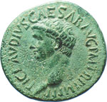 Romaines - Empire - Claudius, 41-54 après ... 
