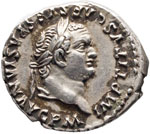 Romaines - Empire - Titus 79 -81 - Denarius, ... 