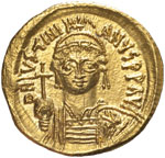 Byzantines - Justinianus 527-566 - Solidus, ... 