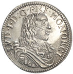 Monaco - Louis I 1662-1701 - 1/12 écu, ... 