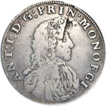 Monaco - Antoine I 1701-1733 - Écu, 1707, ... 