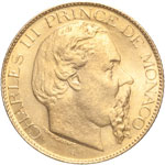 Monaco - Charles III 1856-1889 - 20 Francs, ... 