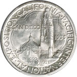 US - Half dollar 1935S San Diego. AG ... 