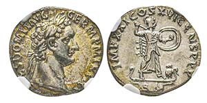 Domitianus 81-96
Denarius, 81-96, AG 3.46 ... 