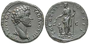 Antoninus Pius pour Marcus Aurelius Caesar ... 