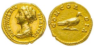 Marcus Aurelius  pour Faustina II, Augusta ... 