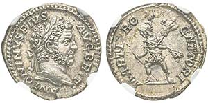 Caracalla 211-217 
Denarius, 197 - 217, 3.43 ... 
