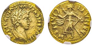 Elagabalus 218-222 
Imitation de Aureus de ... 