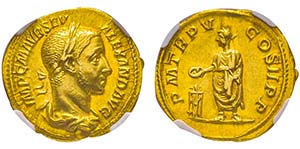 Severus Alexander 222-235 Aureus, Rome, 226, ... 