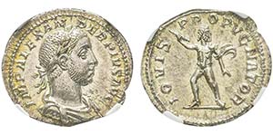Severus Alexander 222-235 
Denarius, Rome, ... 