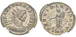 Probus 276-282
Antoninianus, Rome, 276-277, ... 