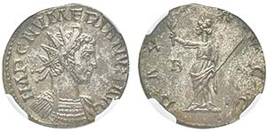 Numerianus 283-284 Antoninianus, Lugdunum ... 