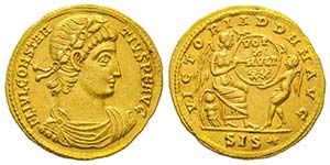 Constantius II 337-361
Solidus, Siscia, ... 