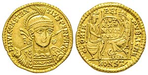 Constantius II 337-361
Solidus, Arelate ... 