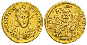 Constantius II 337-361
Solidus, Antioche, ... 