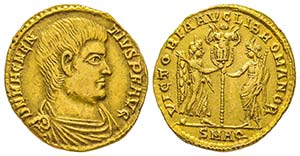 Magnentius, 350-353 (Usurpateur)
Solidus, ... 