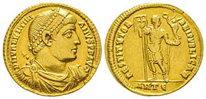 Valentinianus I 364-375
Solidus, Antioche, ... 