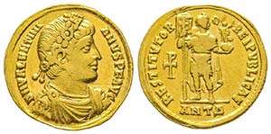 Valentinianus I 364-375
Solidus, Antioche, ... 