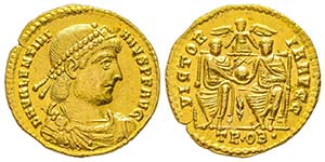 Valentinianus I 364-375
Solidus, Treviri, ... 