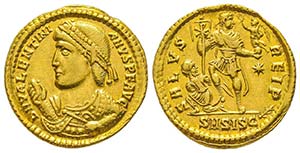 Valentinianus I 364-375
Solidus, Siscia, ... 