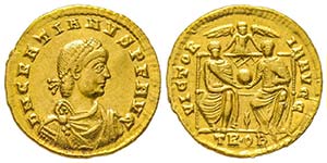 Gratianus 375-383
Solidus, Treviri, 375-383, ... 