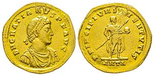 Gratianus 375-383
Solidus, Antioche, ... 