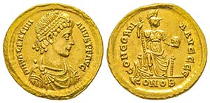 Valentinianus II 375-392
Solidus, ... 