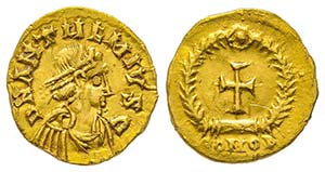 Anthemius 467-472
Tremissis, Ravenna?, ... 