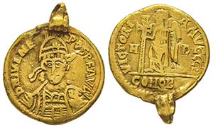 Julius Nepos 474-475
Solidus, Mediolanum, ... 